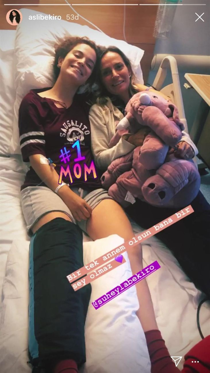 Benim Tatlı Yalanım'ın yıldızı Aslı Bekiroğlu hastaneden paylaştı hayranlarını korkuttu - Resim: 3