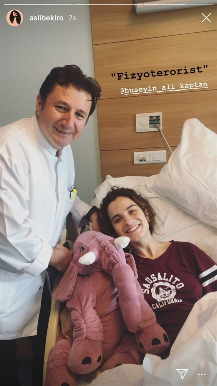 Benim Tatlı Yalanım'ın yıldızı Aslı Bekiroğlu hastaneden paylaştı hayranlarını korkuttu - Resim: 2