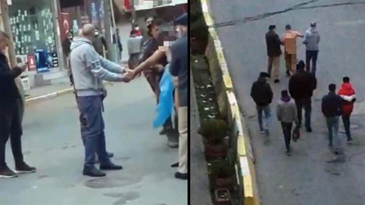İstanbul'da şok görüntü! Çırılçıplak soyup sokaklarda gezdirdi! - Resim: 1