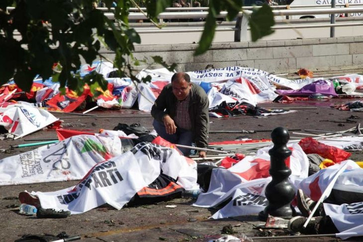 10 Ekim Ankara gar patlamasının 2.yılında kurbanlar anılıyor - Resim: 3