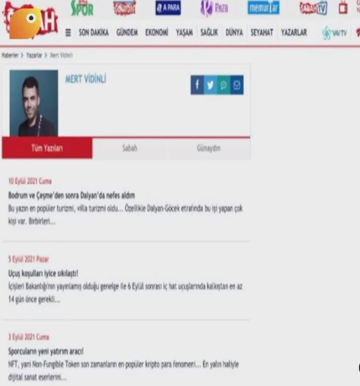 Sabah'taki işine son verilen Mert Vidinli'den Hıncal Uluç'a olay tweet: Cenazene ailece geleceğiz! - Resim: 3