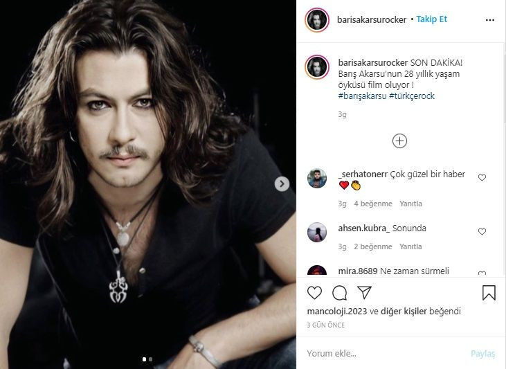 Genç yaşta hayatını kaybeden rockçı Barış Akarsu’nun hayatı film oluyor - Resim: 3