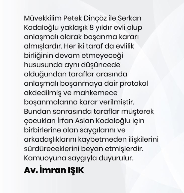 Petek Dinçöz 8 yıllık eşi eşi Serkan Kodaloğlu'ndan boşandı ne kadar nafaka aldı - Resim: 4
