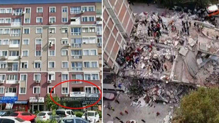 İzmir'deki Emrah Apartmanı'nda arama kurtarma sona erdi! 32 kişi öldü 15 kişi yaralı çıktı - Resim: 1