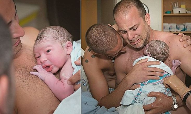 Eşcinsel çiftin doğum heyecanı - Resim: 3