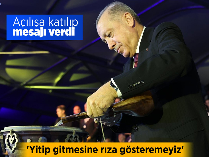 Cumhurbaşkanı Erdoğan, Dünya Göçebe Oyunları'nın açılış etkinliklerine katıldı
