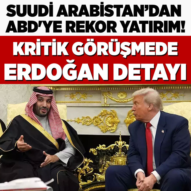 Trump ve Selman açıkladı: Suudi Arabistan'dan ABD'ye rekor yatırım
