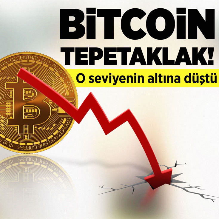 Bitcoin, nisandan beri en düşük seviyeye indi