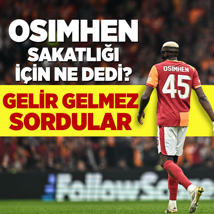 Victor Osimhen'den sakatlık sorusuna cevap