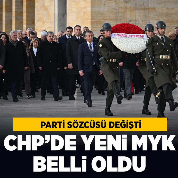 CHP'nin Merkez Yönetim Kurulu üyeleri belli oldu