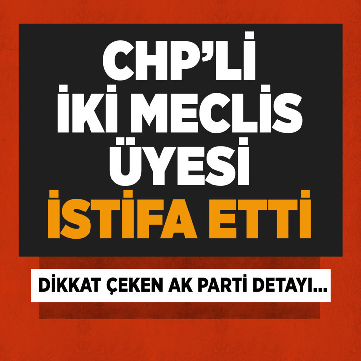 Arnavutköy'de CHP'li iki belediye meclis üyesi partilerinden istifa etti! AK Parti detayı...