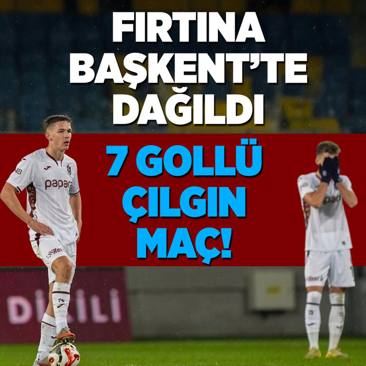 Trabzonspor, Gençlerbirliği deplasmanından eli boş döndü