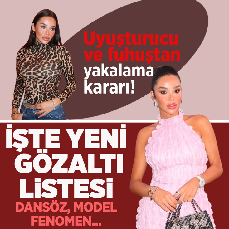 Ezgi Fındık için yakalama çıktı! Dansöz ve model dahil işte yeni gözaltı listesi