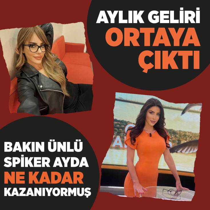 Ela Rümeysa Cebeci'nin aylık geliri ortaya çıktı! Bakın ünlü spiker ayda ne kadar kazanıyormuş