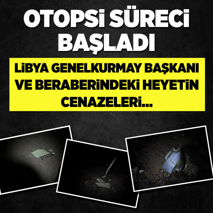 Libya Genelkurmay Başkanı Muhammed Ali Al-Haddad için otopsi süreci başladı