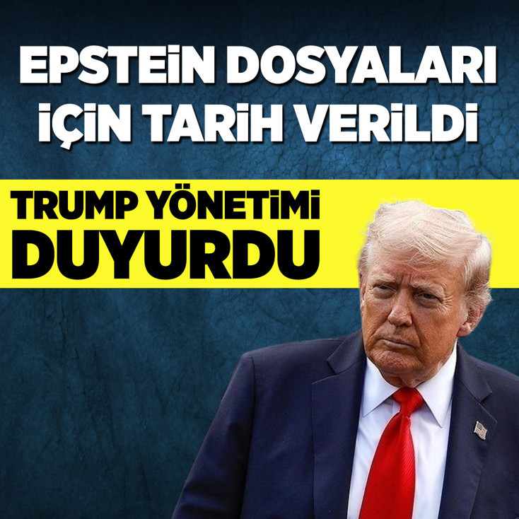 Trump yönetimi duyurdu: Epstein dosyaları için tarih verildi