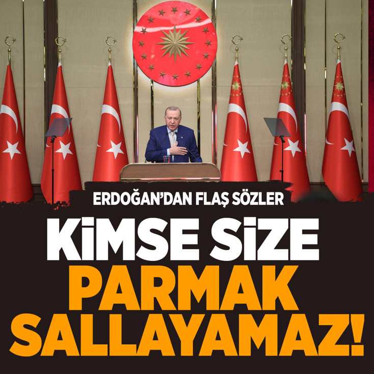 Cumhurbaşkanı Erdoğan: Avrupa Türk toplumunu kimseye ezdirmeyiz