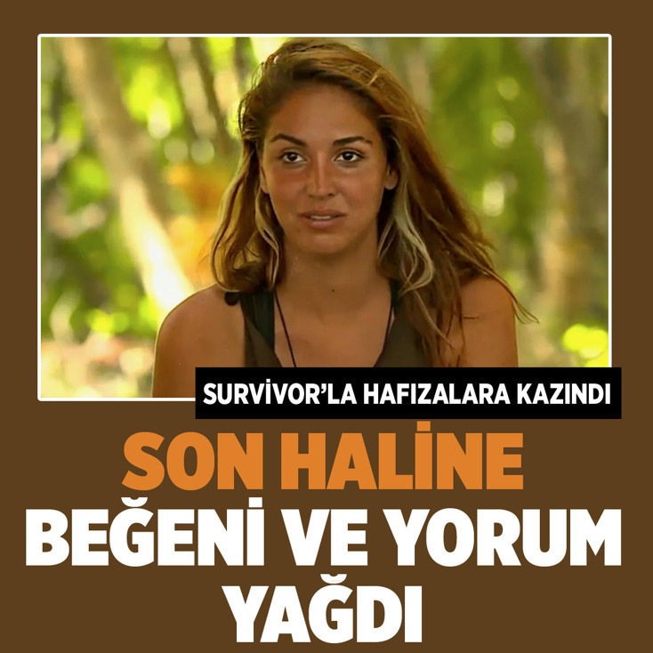 Survivor Berna Keklikler'in son hali sosyal medyada patladı! O fotoğraflarına beğeni ve yorum yağdı
