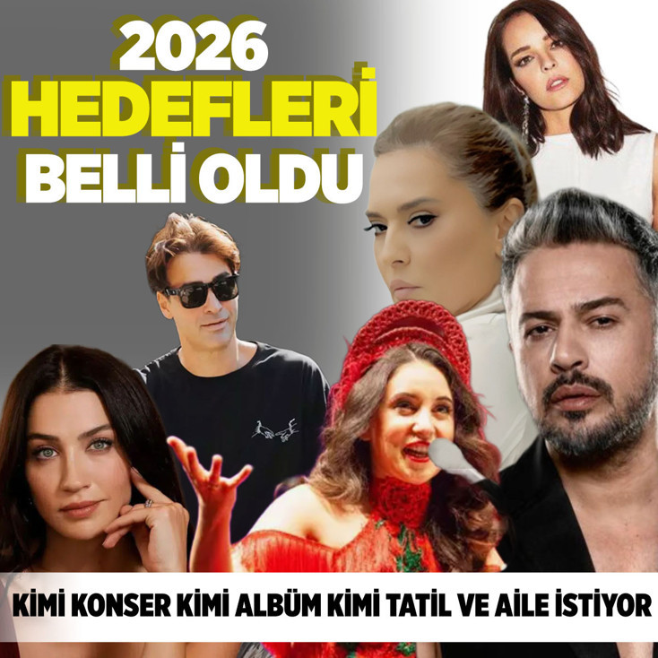 Türkiye'nin yıldızlarından 2026 hedefleri! Bakın en çok istedikleri şey neymiş...