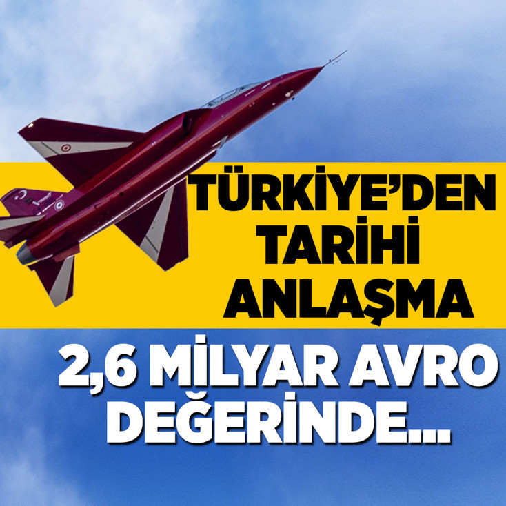 Türkiye'den tarihi dev satış! 2.6 milyar avroluk sözleşme imzalandı...