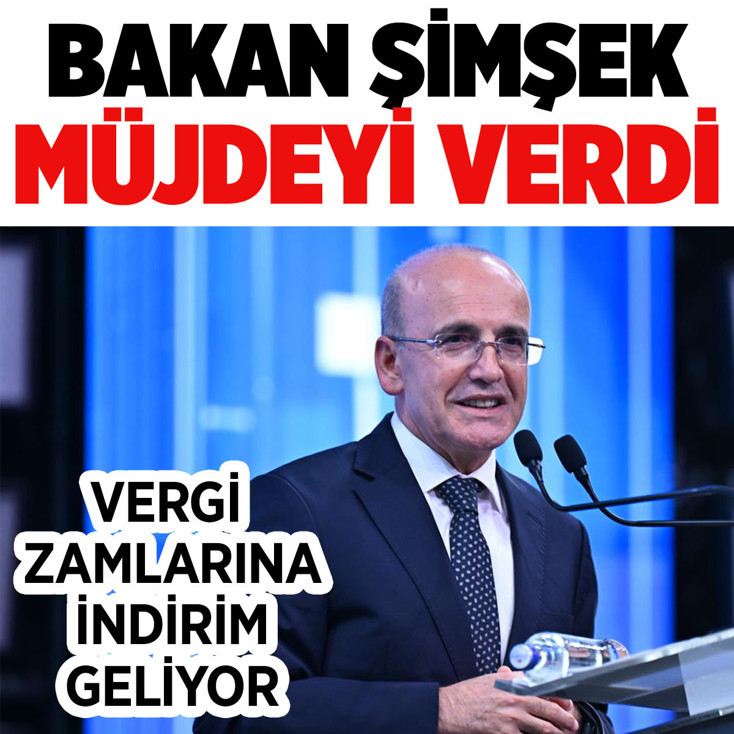 Bakan Şimşek açıkladı! Vergi bedellerinde zam oranı düşüyor...