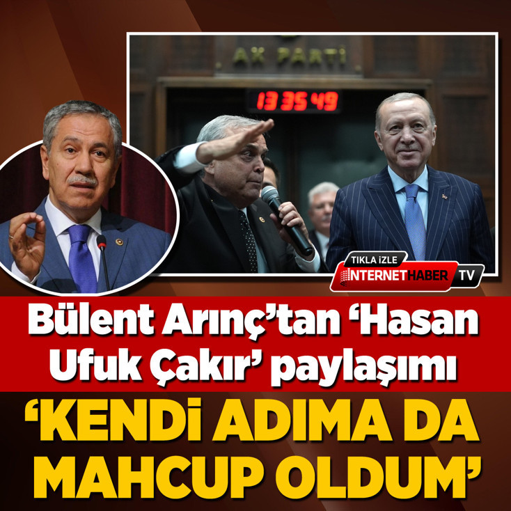 Bülent Arınç’tan Çakır’ın sözlerine sert tepki