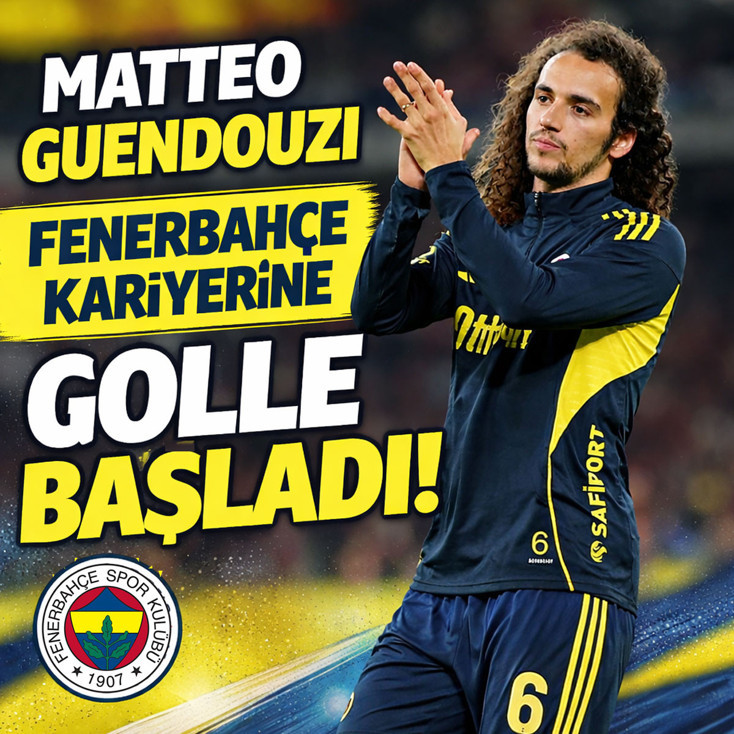 Matteo Guendouzi, Fenerbahçe kariyerine golle başladı