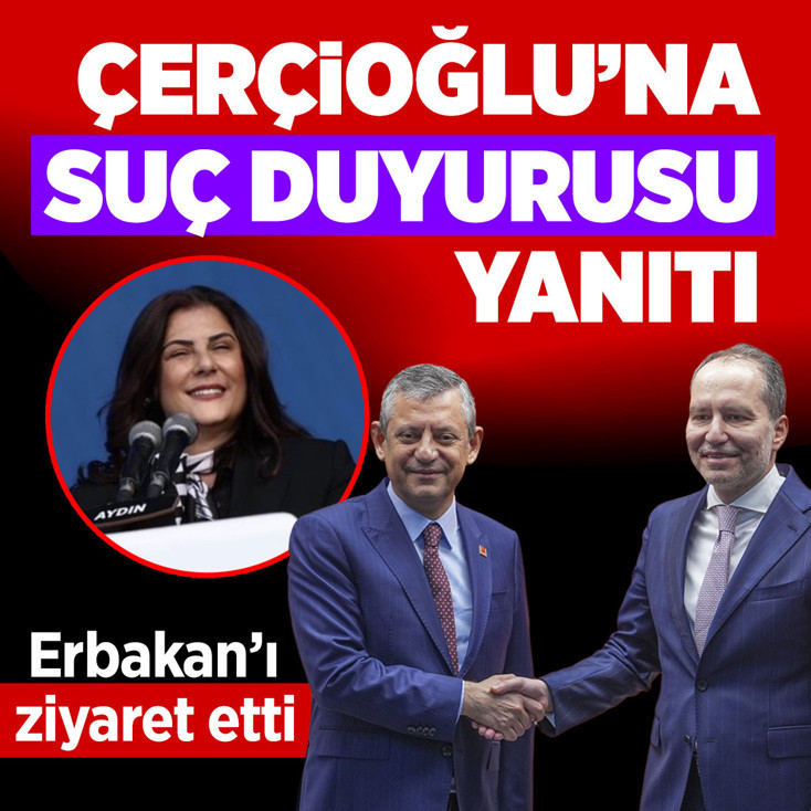 CHP lideri Özgür Özel'den Özlem Çerçioğlu'nun suç duyurusuna yanıt