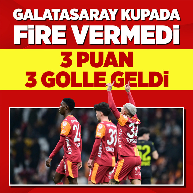 Galatasaray kupada İstanbulspor’u rahat geçti