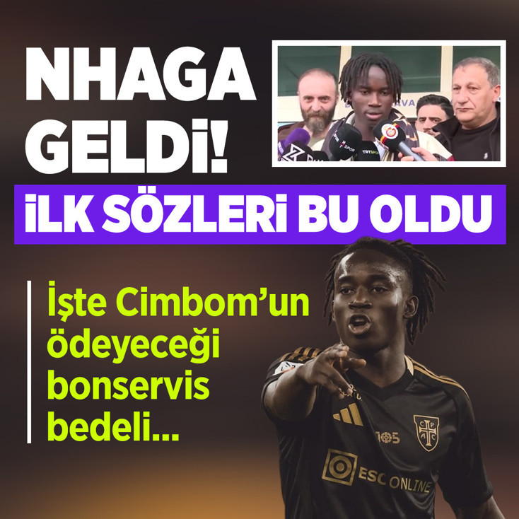 Galatasaray, Renato Nhaga'yı İstanbul'a getirdi! İşte ödenecek bonservis