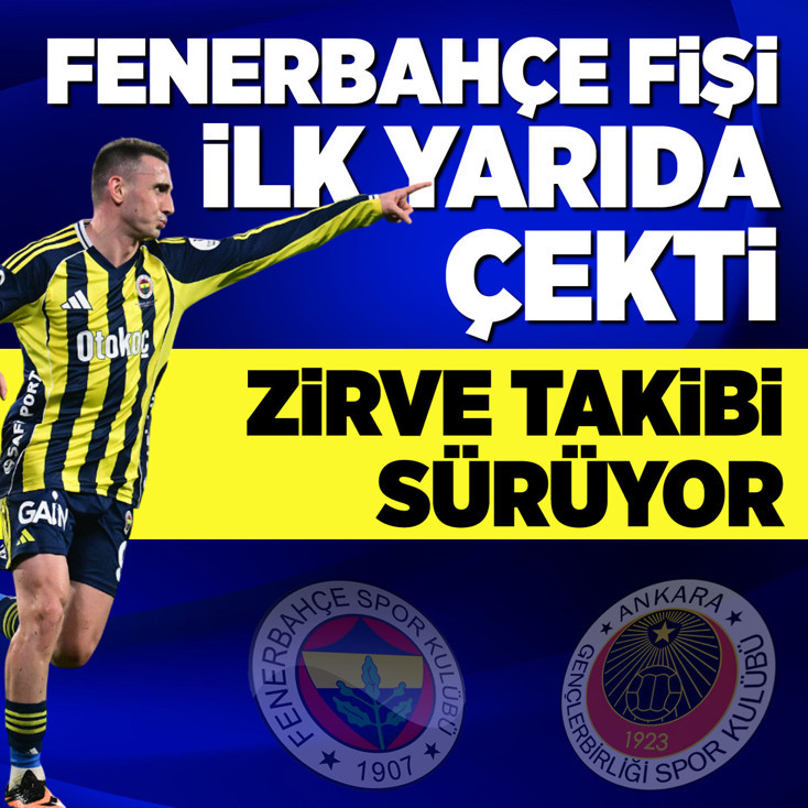 Fenerbahçe Gençlerbirliği karşısında rahat kazandı