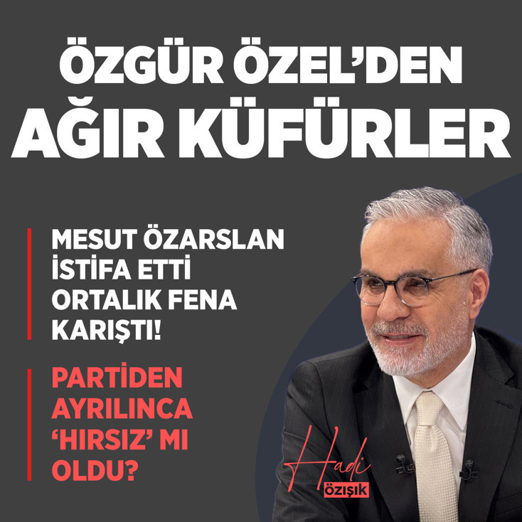 Mesut Özarslan gitti, CHP'de tartışma büyüdü: Özgür Özel’e yönelik eleştiriler artıyor!