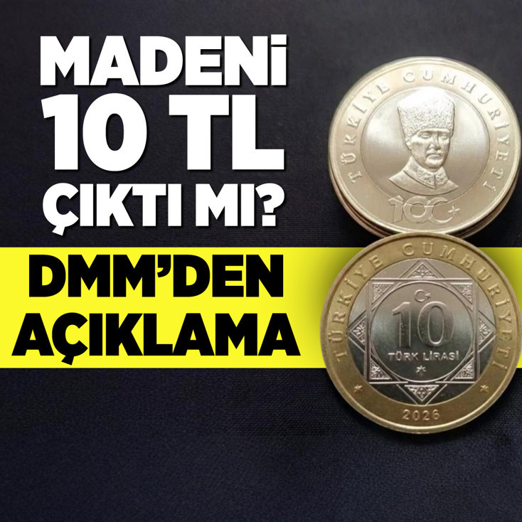DMM 10 liralık madeni para iddiasını yalanladı