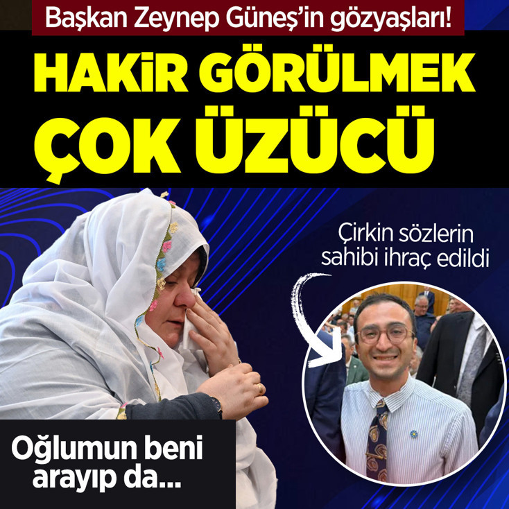 Mihalgazi Belediye Başkanı Zeynep Güneş gözyaşlarını tutamadı: "Hakir görülmek çok üzücü"