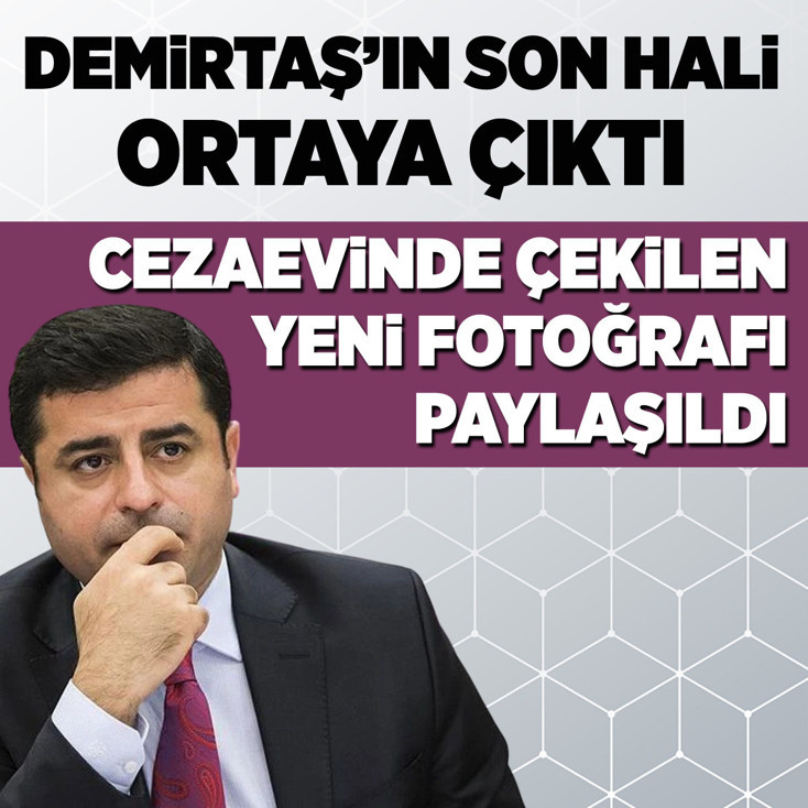 Selahattin Demirtaş'ın son hali ortaya çıktı