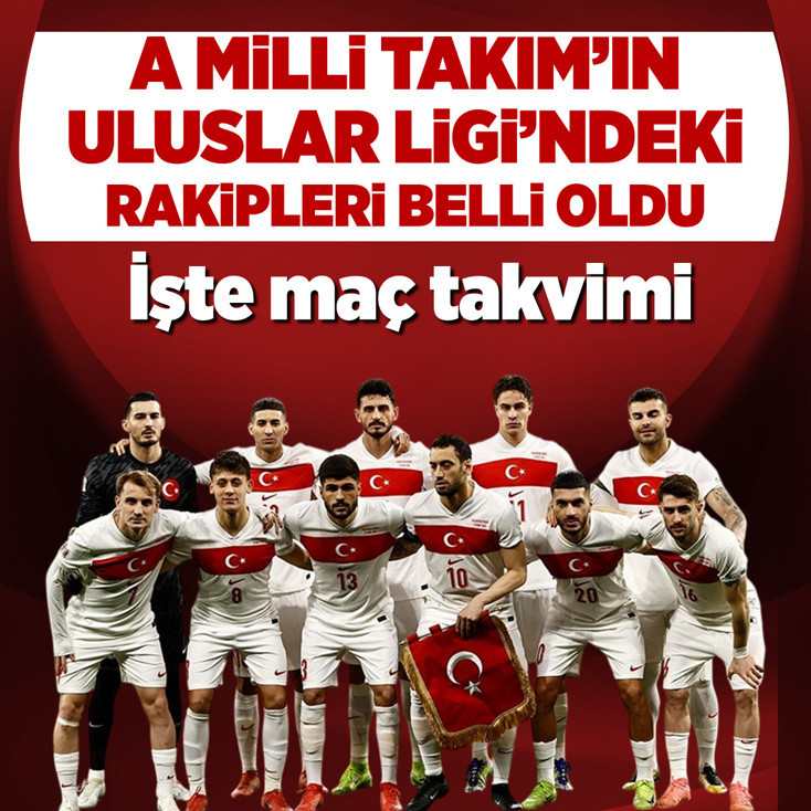 A Milli Takım’ın A Ligi’ndeki rakipleri belli oldu