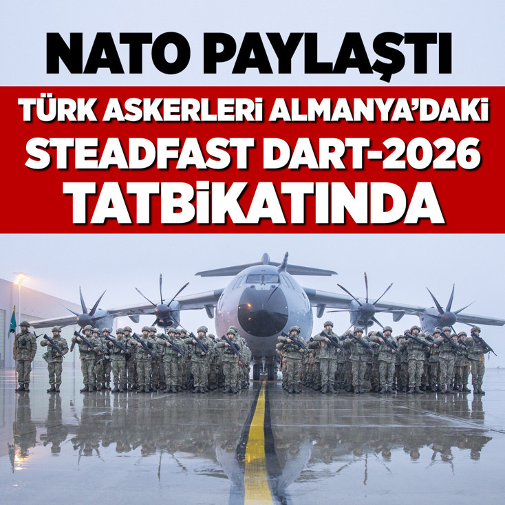 NATO paylaştı: Türk askerleri, Almanya’daki Steadfast Dart-2026 tatbikatında