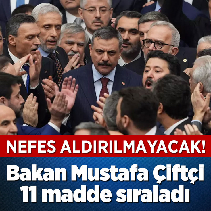 Bakan Mustafa Çiftçi'den flaş açıklamalar!