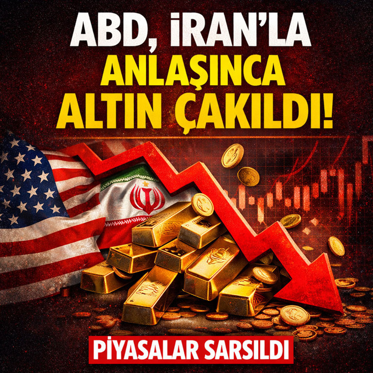 ABD, İran'la anlaşınca altın fiyatları çakıldı