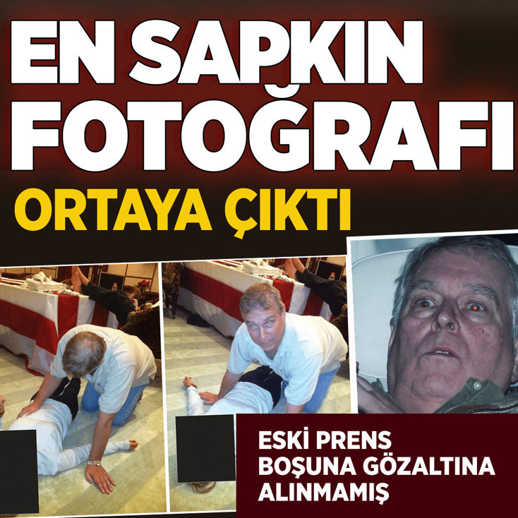 Eski Prens Andrew'in Epstein dosyasından öyle sapkın bir fotoğrafı çıktı ki...