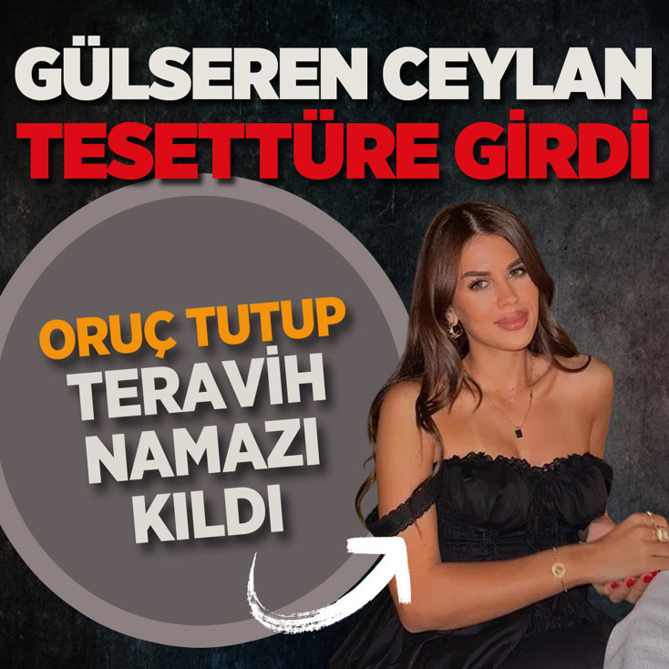 Mehmet Ali Erbil’in eşi Gülseren Ceylan'dan tesettür kararı! Oruç tutup teravihe gitti