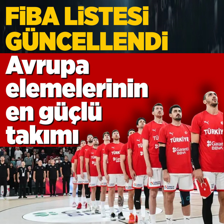 Türkiye FIBA 2027 Avrupa elemeleri güç sıralamasında zirvede