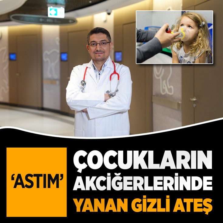 Çocukların akciğerlerinde yanan görünmez ateş: Astım