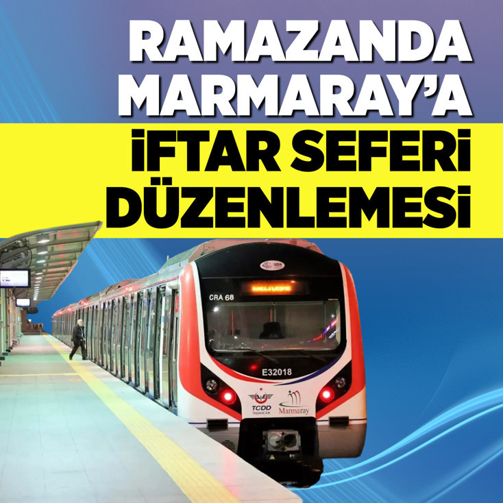 Ramazanda Marmaray’a iftar seferi düzenlemesi