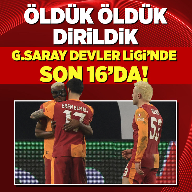 Galatasaray Şampiyonlar Ligi'nde son 16'da!