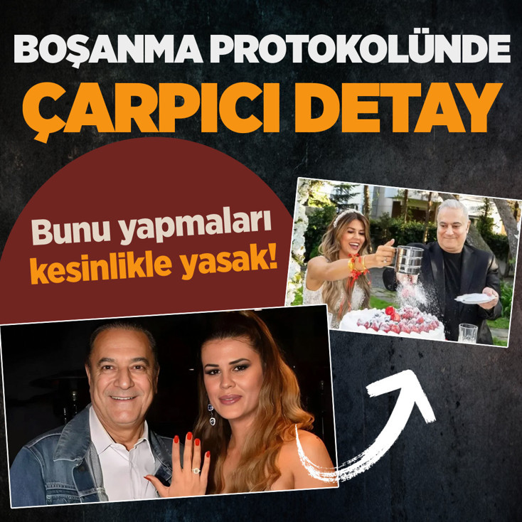 Mehmet Ali Erbil ile Gülseren Ceylan’ın boşanma protokolü ortaya çıktı! O madde gündem oldu