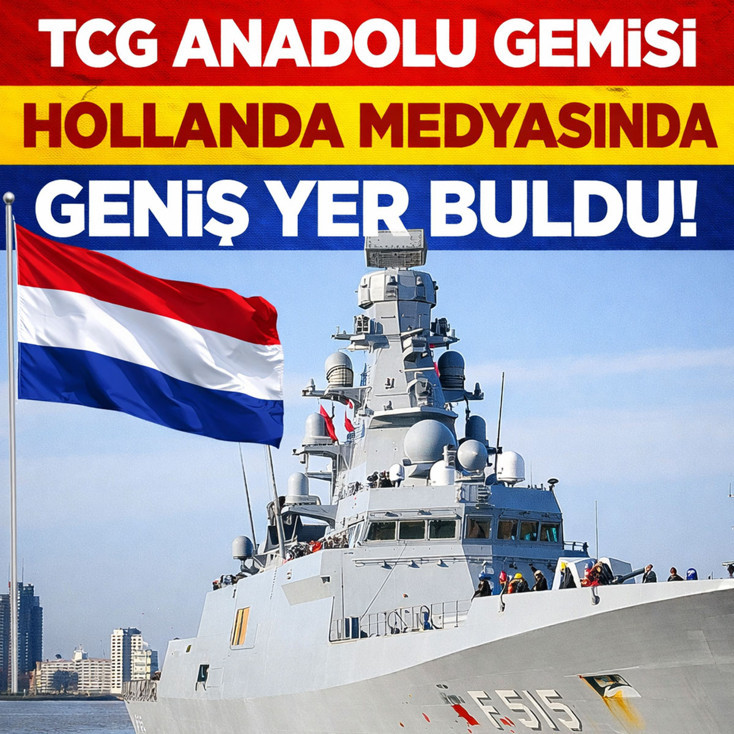 TCG Anadolu Gemisi, Hollanda medyasında geniş yer buldu