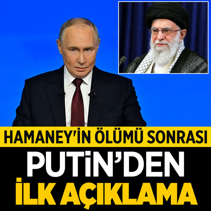 Rusya Devlet Başkanı Putin'den Hamaney için taziye mesajı