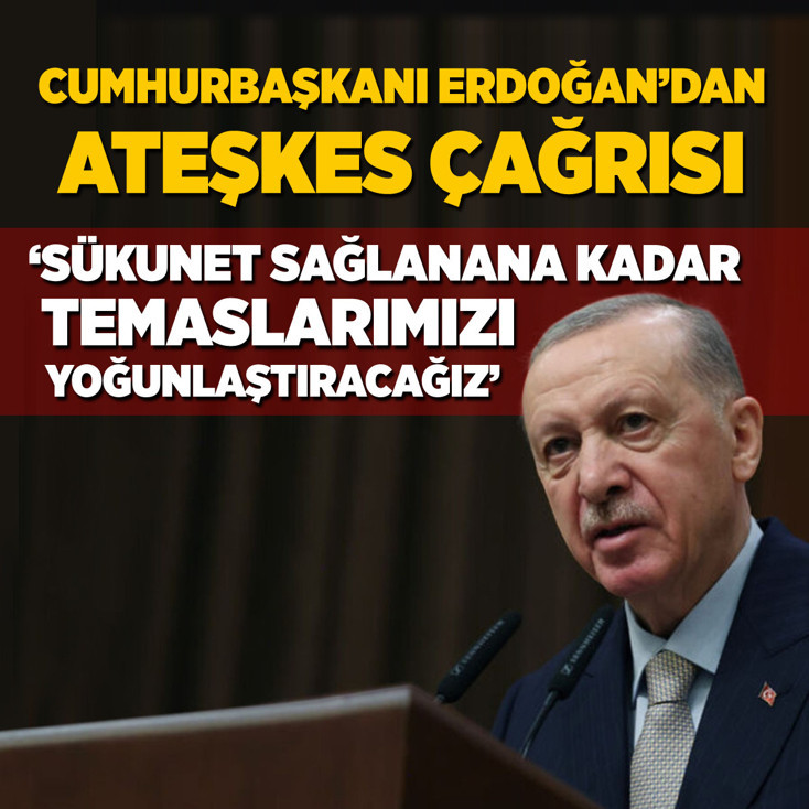 Cumhurbaşkanı Erdoğan: İran halkına ülkem ve milletim adına başsağlığı diliyorum