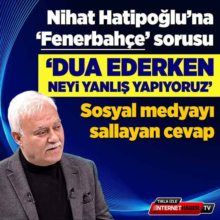 Nihat Hatipoğlu'na Fenerbahçe sorusu: Nerede yanlış yapıyoruz?